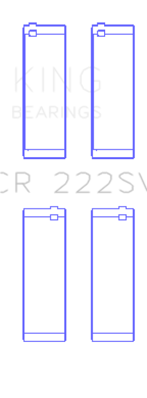 King Engine Bearings BMW N55B30A Rod Bearing Set - Size +0.75mm Bearings King Engine Bearings