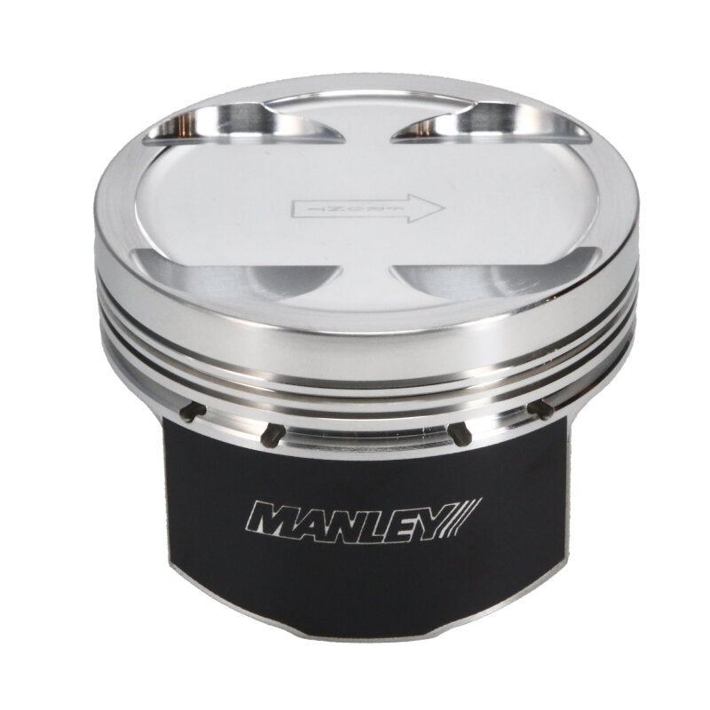 Manley Mitsubishi 4G63 Forged Dish Piston Set - 85.50mm Bore 10.50:1 Piston Sets - Forged - 4cyl Manley Performance