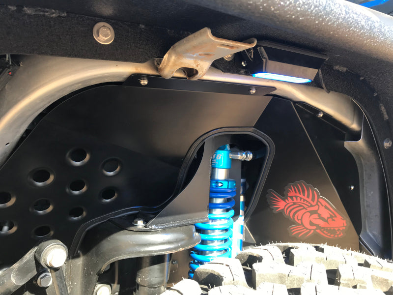 Fishbone Offroad 07-18 Jeep Wrangler JK Aluminum Front Inner Fenders Fenders Fishbone Offroad