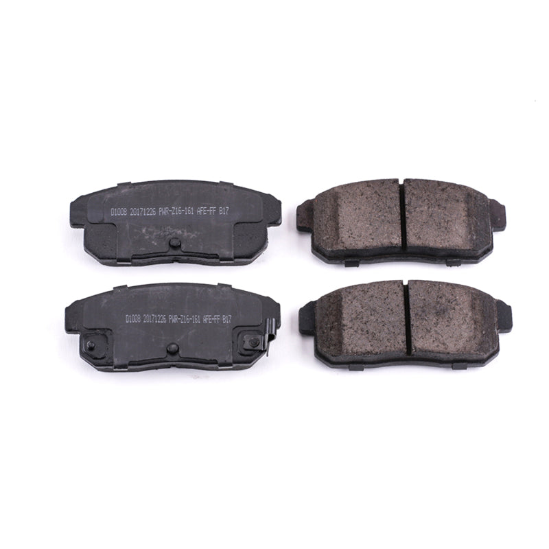 Power Stop 04-11 Mazda RX-8 Rear Z16 Evolution Ceramic Brake Pads Brake Pads - OE PowerStop