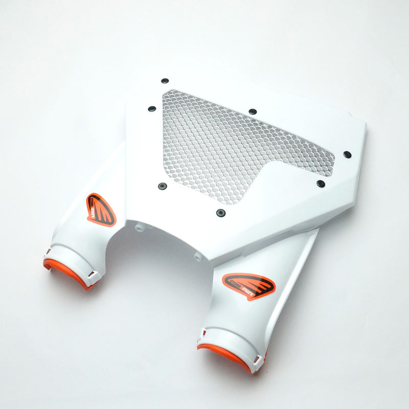 Cycra 23+ KTM SX/SXF/XC/XCF Vented Stadium Plate - White Plastics Cycra
