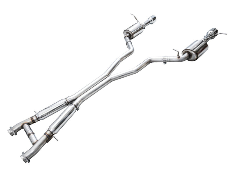 AWE Tuning 18-23 Dodge Durango SRT & Hellcat Touring Edition Exhaust - Chrome Silver Tips Catback AWE Tuning