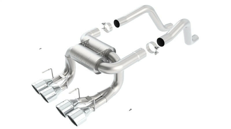Borla 06-12 Chevrolet Corvette Z06/ZR1 6.2L/7.0L 8cyl Aggressive ATAK Exhaust (rear section only) Catback Borla