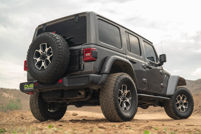 DV8 Offroad 2018-2025 Jeep Wrangler JL Tailgate Reinforcement Molle Panel Exterior Trim DV8 Offroad