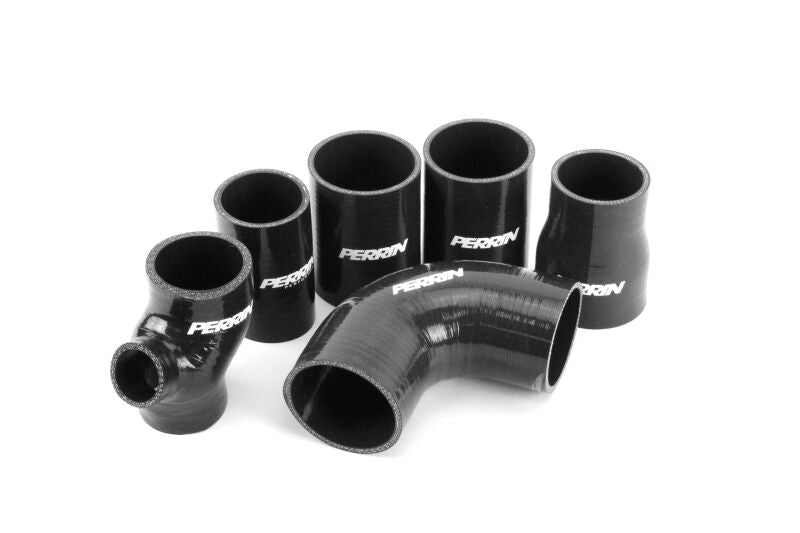 PERRIN 15-21 Subaru WRX Front Mount Intercooler Boost Tube Kit - Neon Yellow Intercooler Pipe Kits Perrin Performance