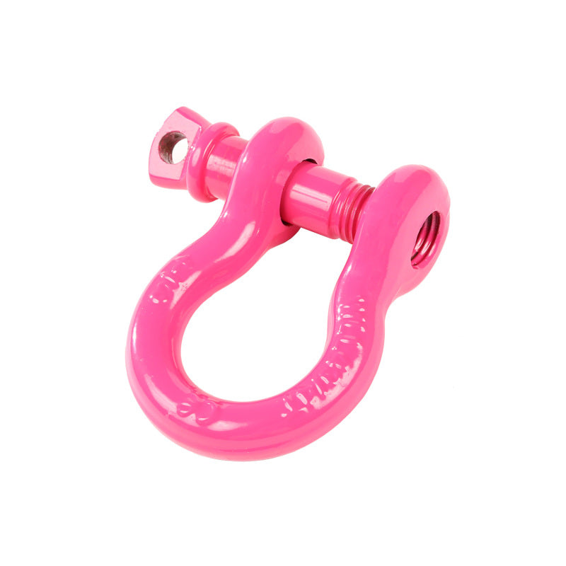 Rugged Ridge Pink 9500lb 3/4in D-Shackle Shackle Kits Rugged Ridge
