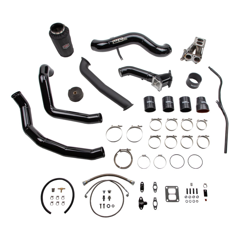 Wehrli 01-04 Duramax LB7 LB7S300 Single Turbo Install Kit - Bengal Red Turbo Install Kits Wehrli