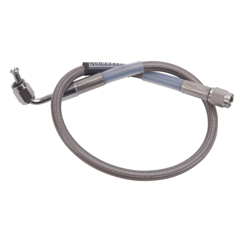 Russell Performance 24in 90 Degree Competition Brake Hose Brake Line Kits Russell