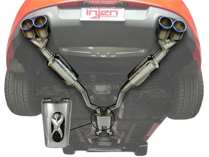 Injen 10-15 Hyundai Genesis Coupe 3.8L V6 SS CB Exhaust w/ Quad Titanium Tips Catback Injen