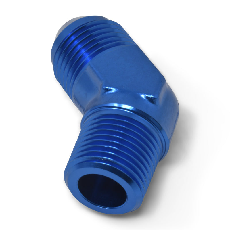 Russell Performance -12 AN to 3/4in NPT 45 Degree Flare to Pipe Adapter Fittings Russell