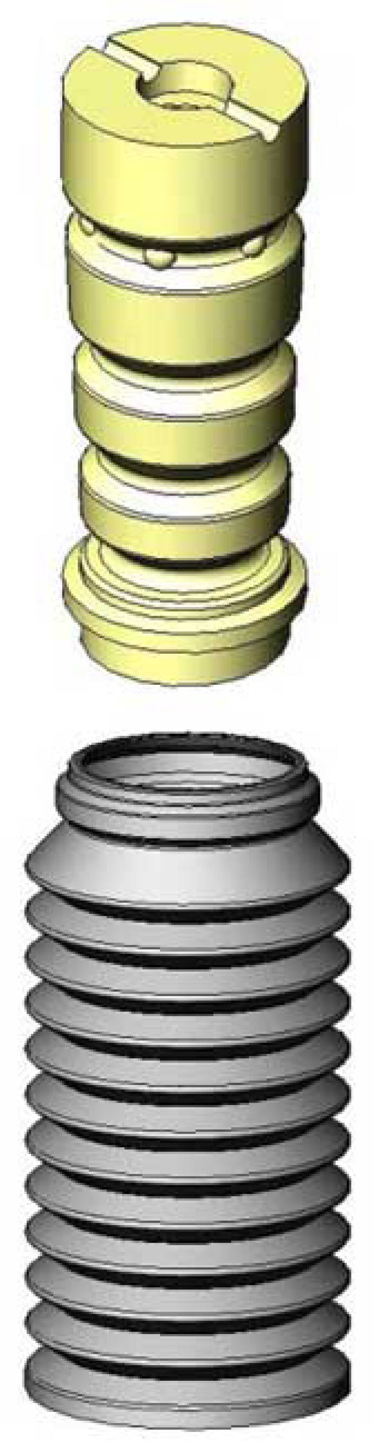 KYB Shocks & Struts Strut Boots Rear AUDI A4 2004-09 AUDI A6 2005-10 AUDI S4 2007-09 AUDI S6 2007-10 Boots KYB