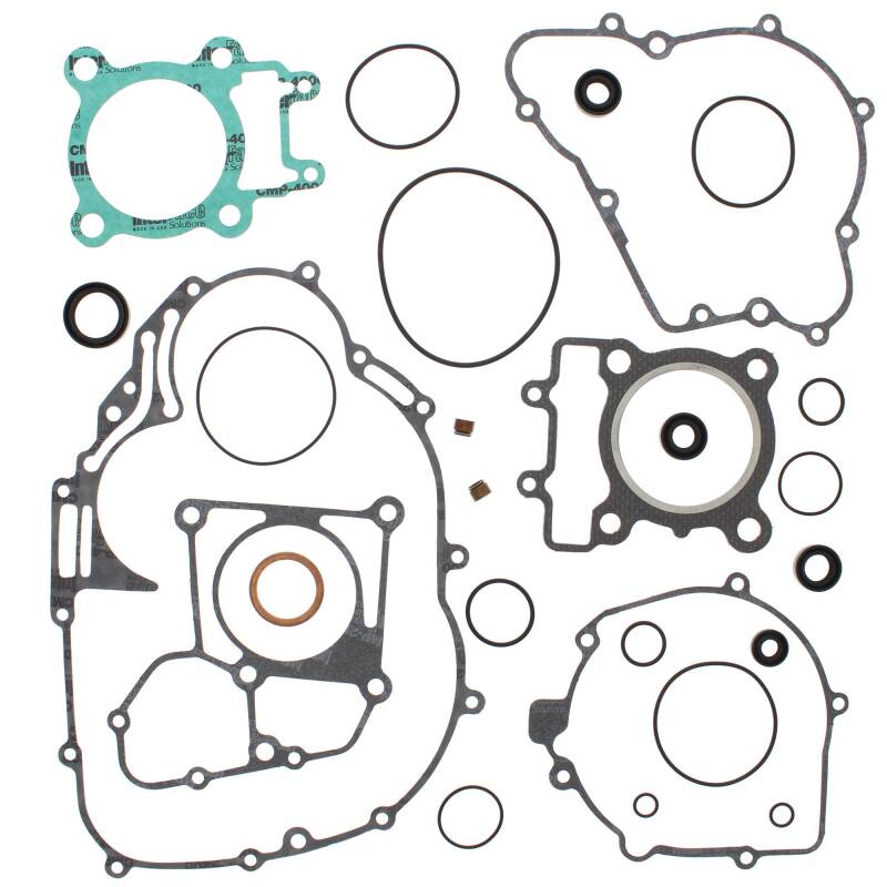 Vertex Gaskets 03-11 Kawasaki KLF250 Bayou Complete Gasket Kit w/ Oil Seals Engine Hardware Vertex Pistons