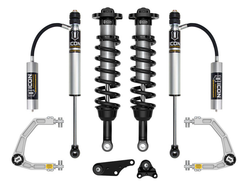 ICON 24 Tacoma 1.25-3in Stage 3 Suspension System Billet Coilovers ICON