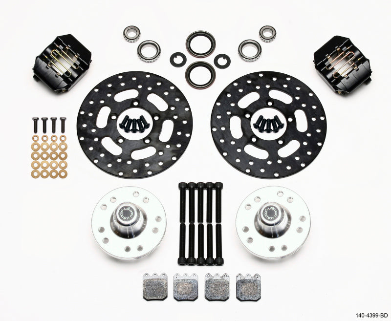 Wilwood Dynalite Single Front Drag Kit Drilled Rotor Chassis Eng. Strut Big Brake Kits Wilwood