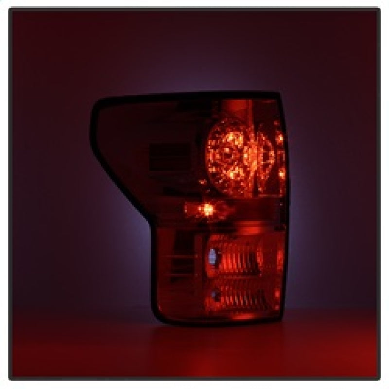 Spyder Toyota Tundra 07-13 LED Tail lights Red Clear ALT-YD-TTU07-LED-RC Tail Lights SPYDER