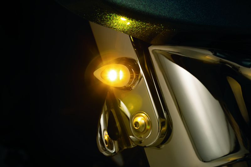 Kuryakyn Kuryakyn Front Turn Signal Mounts Chrome Air Filters - Direct Fit Kuryakyn