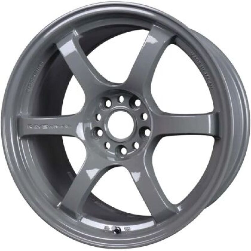 Gram Lights 57DR 17x9.0 +12 5x114.3 Glossy Gray Wheel Wheels - Cast Gram Lights