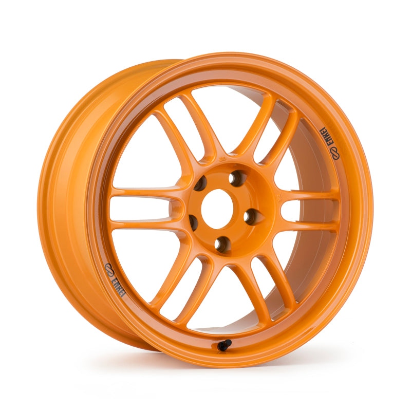 Enkei RPF1 17x9 5x100 35mm Offset F1 Yellow Wheel Wheels - Cast Enkei