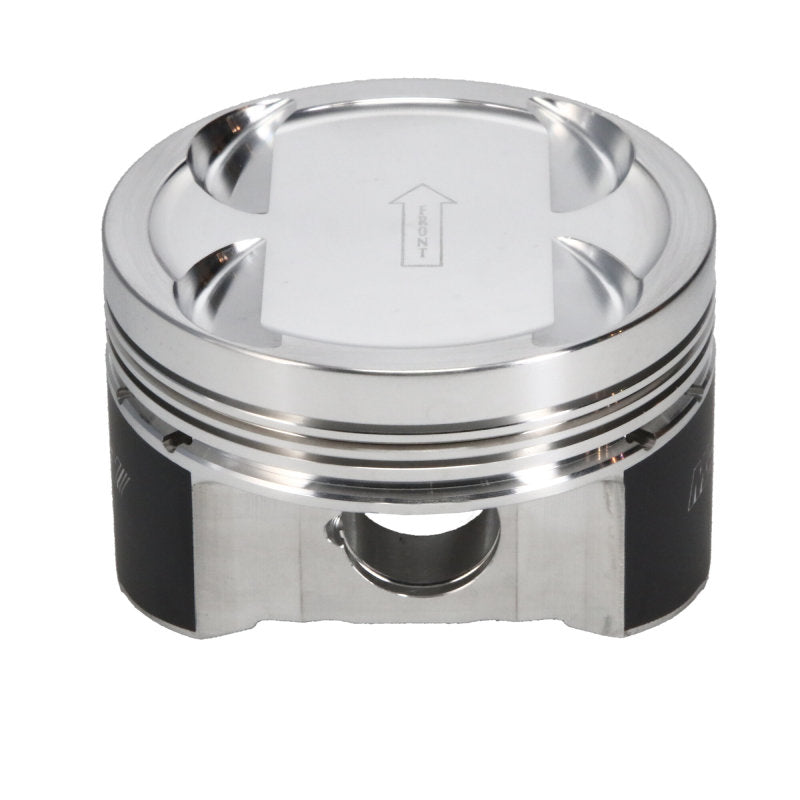 Manley Mitsubishi 4G63/4G63T (6 Bolt) 86mm Bore 9.0:1 CR -8cc Dish Extreme Duty Pistons w/ Rings Piston Sets - Forged - 4cyl Manley Performance