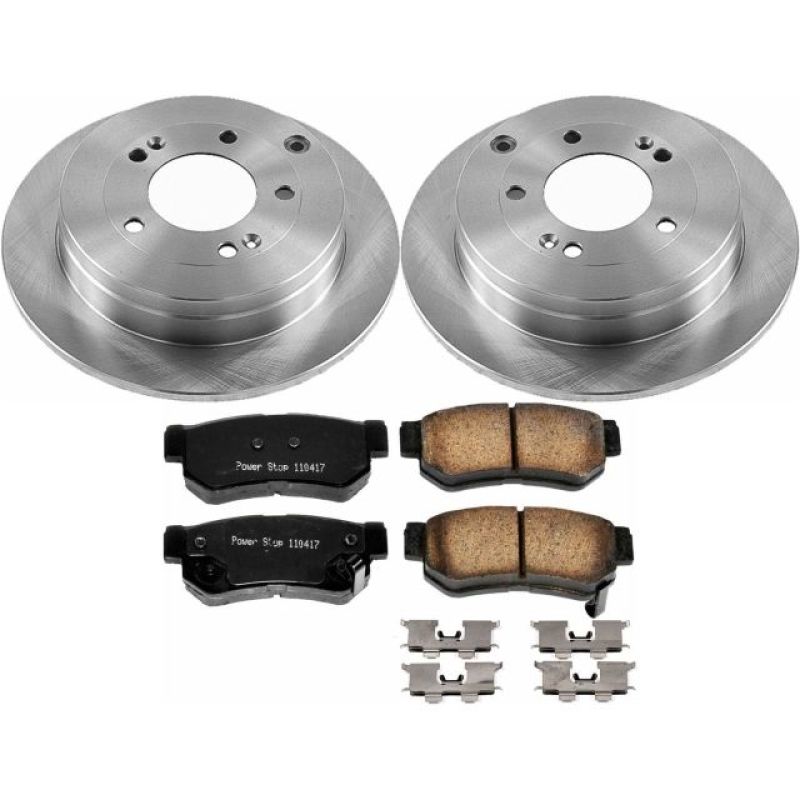 Power Stop 06-09 Hyundai Azera Rear Autospecialty Brake Kit Brake Kits - OE PowerStop
