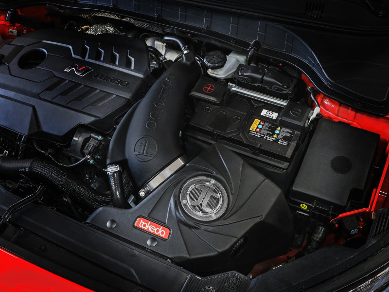 aFe 22-23 Hyundai Kona N L4 2.0L(t) Takeda Momentum Cold Air Intake System w/ Pro DRY S Filter Cold Air Intakes aFe