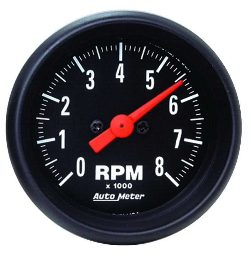 Autometer Z-Series 52mm 8000RPM Tachometer Gauges AutoMeter