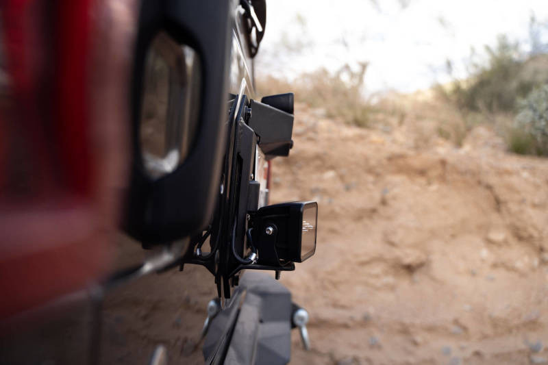 DV8 Offroad 18-22 Jeep Wrangler JL Spare Tire Delete Kit w/Light Mounts Brackets DV8 Offroad