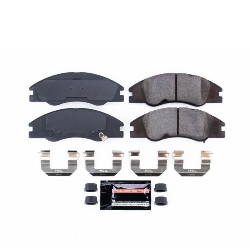 Power Stop 05-09 Kia Spectra Front Z23 Evolution Sport Brake Pads w/Hardware Brake Pads - Performance PowerStop