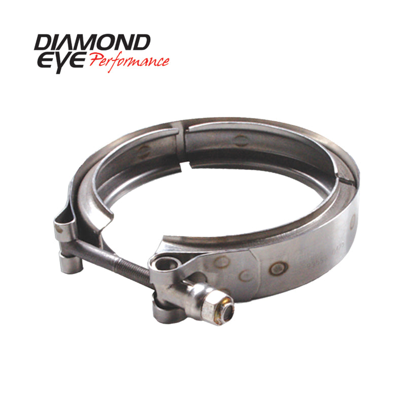 Diamond Eye CLAMP V 4in FITS HX40 PIPE Clamps Diamond Eye Performance