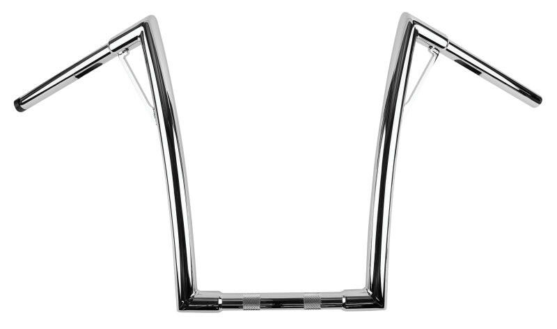 Burly Brand Louie Bar 16in Chrome Handlebars Burly Brand