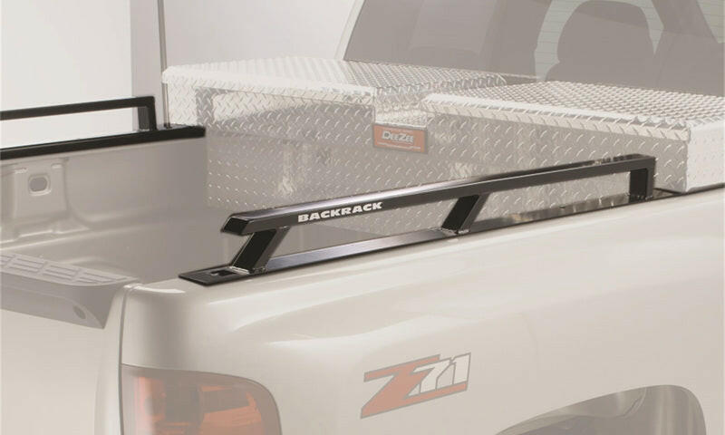BackRack 2015+ F-150 5.5ft Bed Siderails - Toolbox 21in Bed Rails BackRack