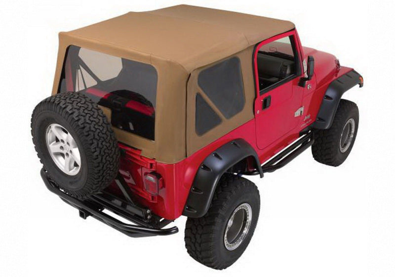 Rampage 1997-2006 Jeep Wrangler(TJ) Complete Top - Spice Denim Soft Tops Rampage
