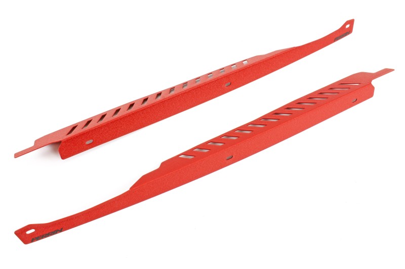 PERRIN 08-14 Subaru WRX/STI / 08-11 Impreza Fender Shroud Set - Red Exterior Trim Perrin Performance