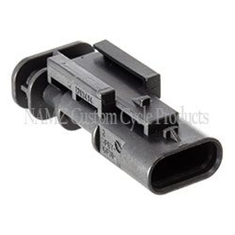 NAMZ 2017+ Softail Models Rear Fender Harness Male Connector Kit for Center Taillight (OEM 69201613) Wiring Connectors NAMZ