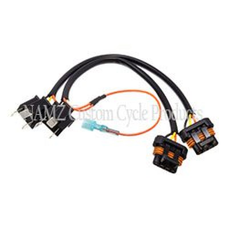 NAMZ 04-23 V-Twin FLTR OEM LED Headlamp Adaptor Daymaker Harness (HD 69200533) Wiring Harnesses NAMZ