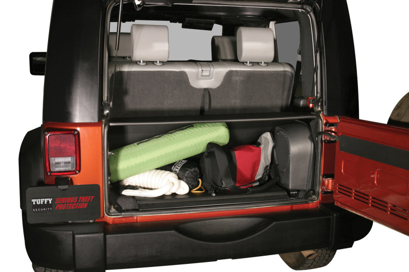 Tuffy Jk Tailgate Security Enclosure- 01Blk 0710 Jk Wg Cargo Boxes & Bags Tuffy Products