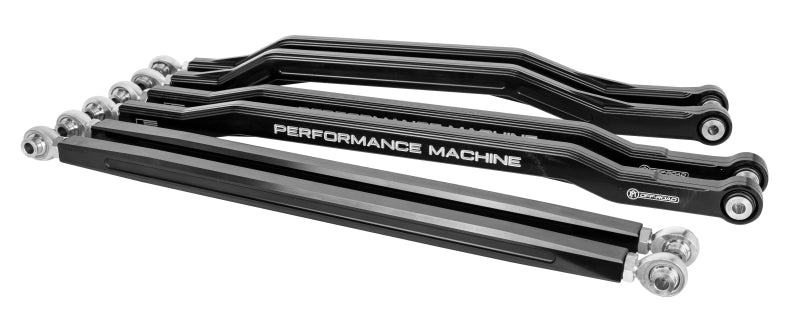 Performance Machine UTV High Clearance Radius Rod Set (6 Rods) - Contrast Cut Sway Bars Performance Machine