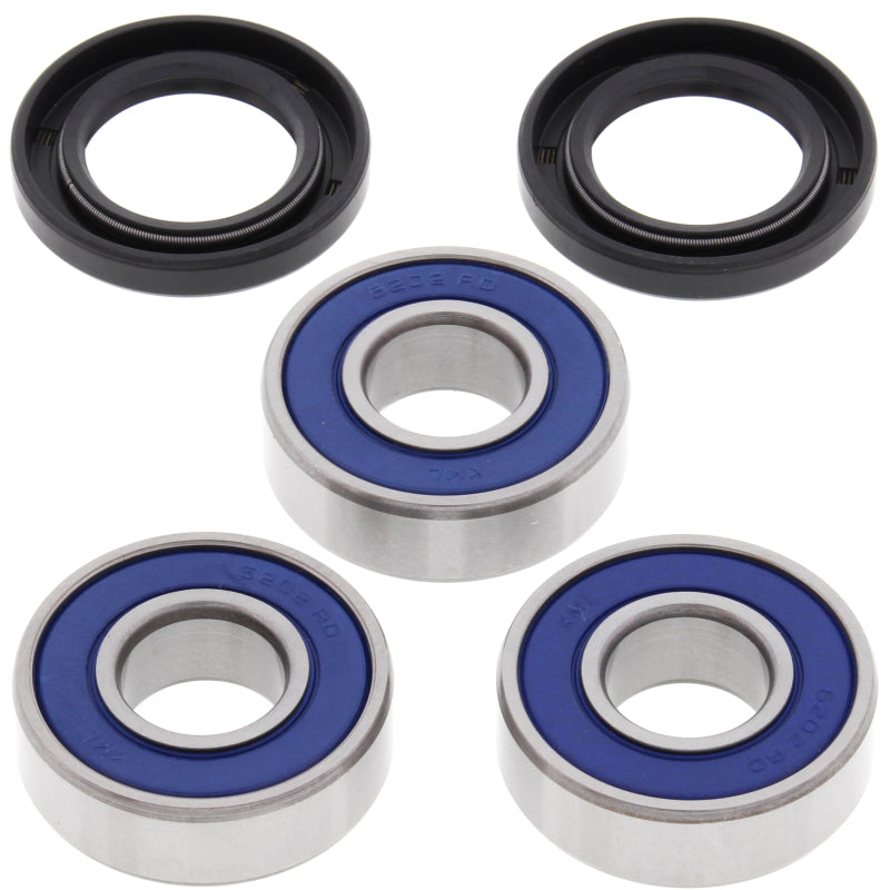 All Balls Racing 82-83 Yamaha XT125 Wheel Bearing Kit Rear Wheel Bearings All Balls Racing