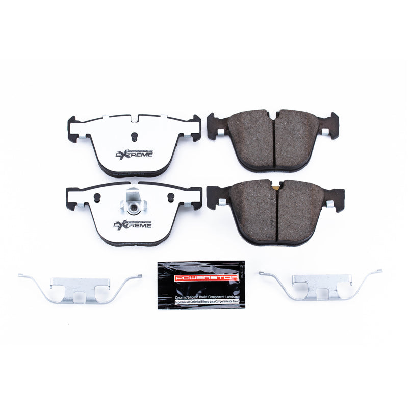 Power Stop 07-18 BMW X5 Rear Z26 Extreme Street Brake Pads w/Hardware Brake Pads - Performance PowerStop