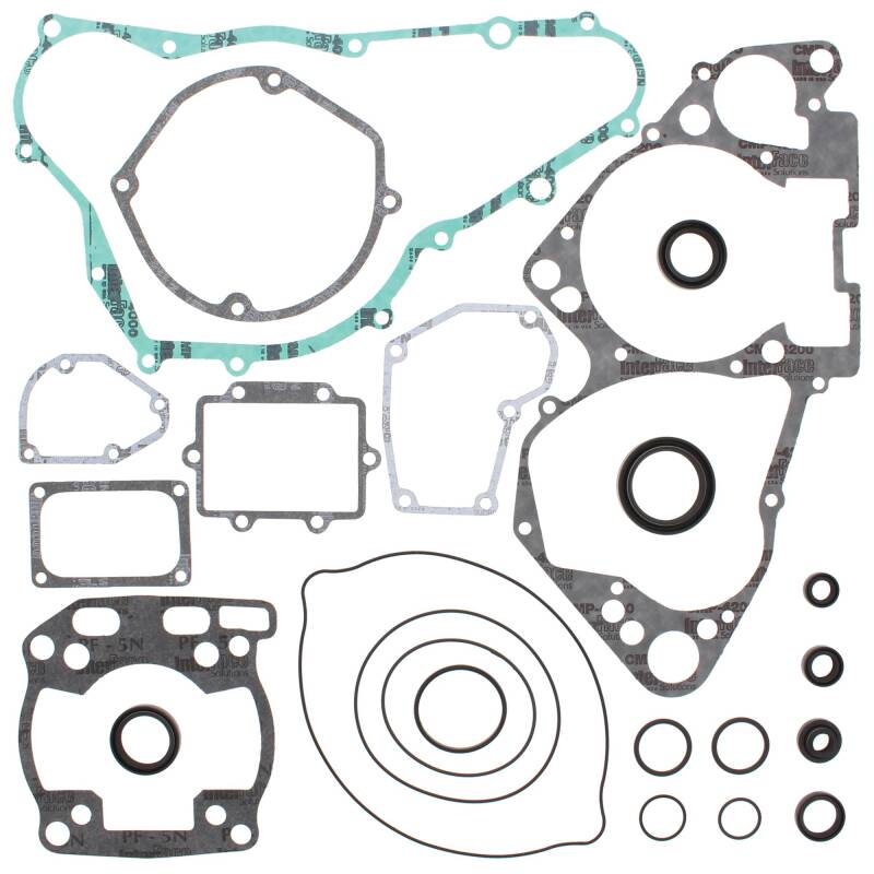 Vertex Gaskets 99-00 Suzuki RM250 Complete Gasket Kit w/ Oil Seals Engine Hardware Vertex Pistons