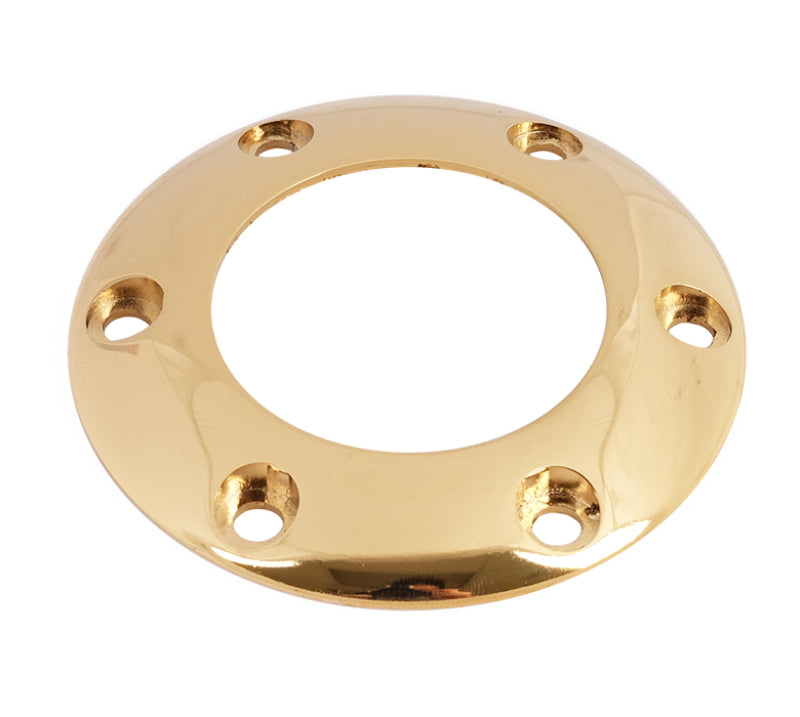 NRG Steering Wheel Horn Button Ring - Chrome Gold Steering Wheels NRG