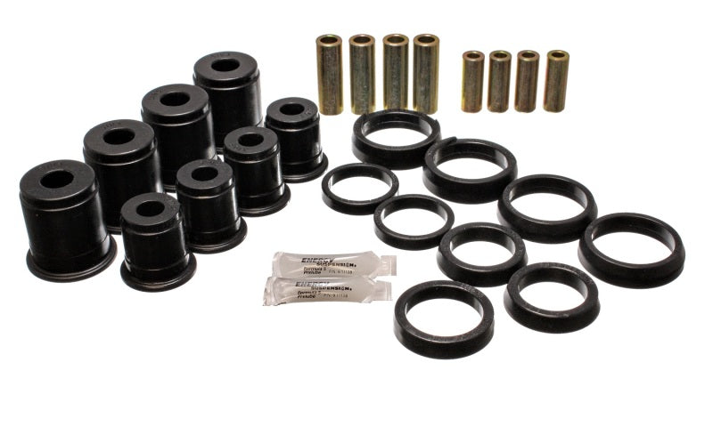 Energy Suspension 84-01 Jeep Cherokee/Wagoneer/Comanche 4WD Black Front Control Arm Bushings Bushing Kits Energy Suspension