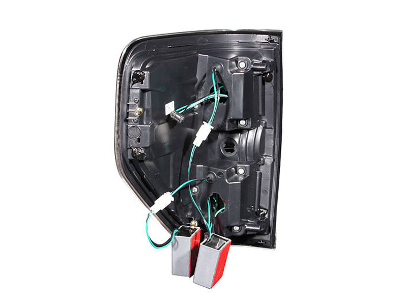 ANZO 2009-2014 Ford F-150 LED Taillights Chrome Tail Lights ANZO
