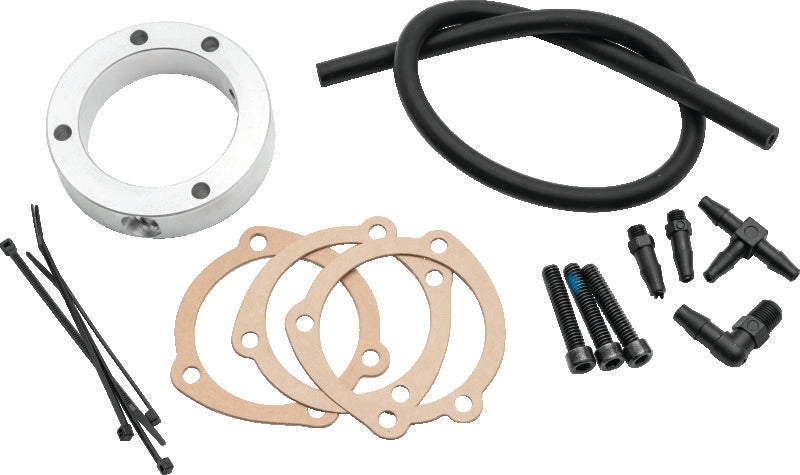 Kuryakyn Crankcase Breather Kit 07-23 XL Sportster Models PCV Valves Kuryakyn