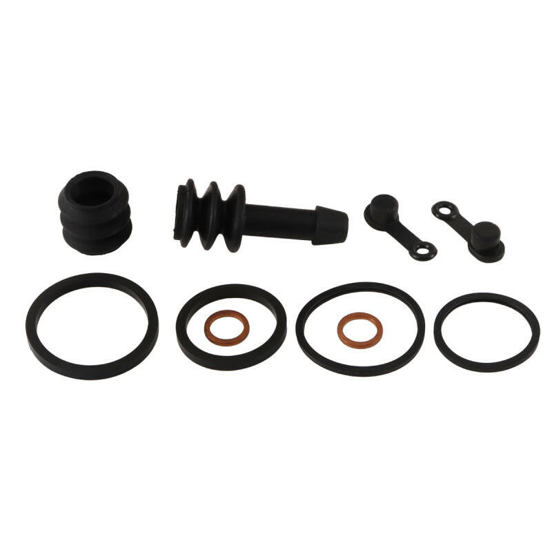 All Balls Racing 90-91 Kawasaki KL650 B (KLR) TENGAI Caliper Rebuild Kit - Front Brake Caliper Rebuild Kits All Balls Racing