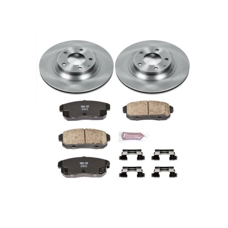 Power Stop 04-11 Mazda RX-8 Rear Autospecialty Brake Kit Brake Kits - OE PowerStop