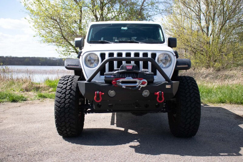 Fishbone Offroad 2018+ Jeep Wrangler JL/JLU/2020+ Gladiator JT Steel Front Fender Flares - Black Fender Flares Fishbone Offroad