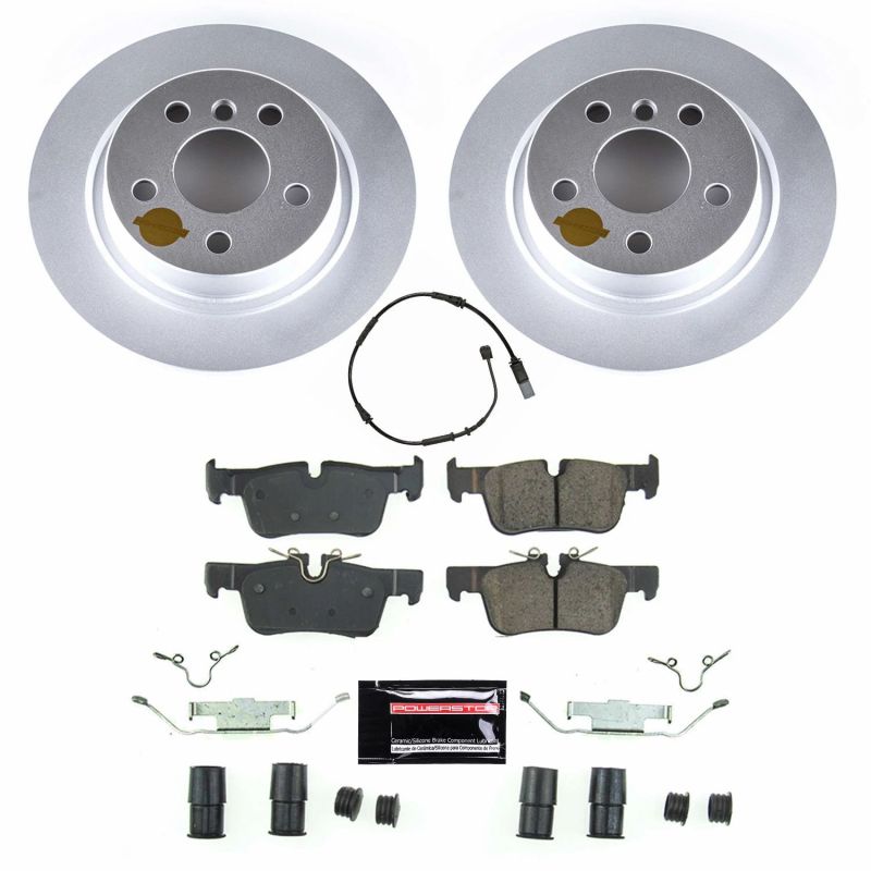 Power Stop 16-19 Mini Cooper Clubman Rear Z23 Evolution Sport Coated Brake Kit Brake Kits - Performance D&S PowerStop