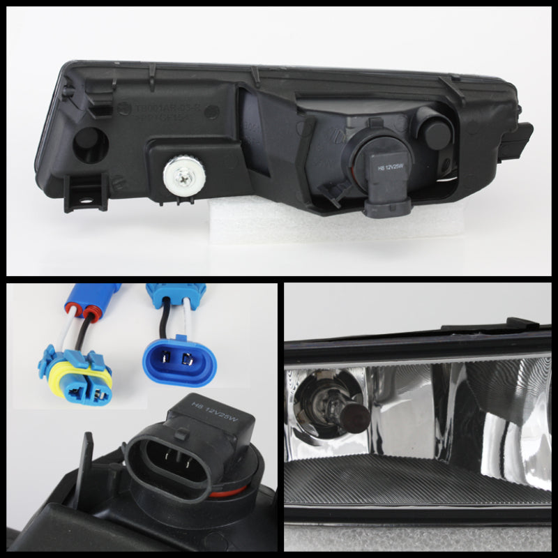 Spyder Acura TL 02-03 OEM Fog Lights wo/Switch Clear FL-ATL02-C Fog Lights SPYDER