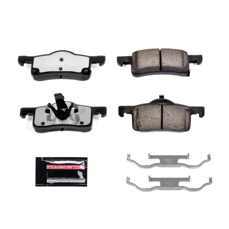 Power Stop 03-06 Ford Expedition Rear Z36 Truck & Tow Brake Pads w/Hardware Brake Pads - Performance PowerStop